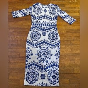Printed Bodycon Dress